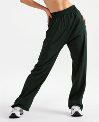 SCRUB LİKRA (ESNEK KUMAŞ) HAKİ YEŞİL PANTOLON