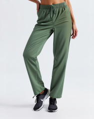 SCRUB LİKRA (ESNEK KUMAŞ) KÜF YEŞİL PANTOLON