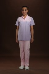 445 - Lakos Yaka Pembe Garni ve Alt Pembe Takım