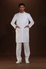 201-Gabardin Ceket Yaka Doktor Önlükleri