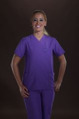 362-T.Cotton Mor Takım Doktor Hemşire Forması