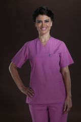 361-T.Cotton Gül Kurusu Takım Doktor Hemşire Forması