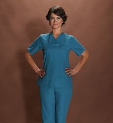 363-T.Cotton Petrol Yeşili Takım Doktor Hemşire Forması