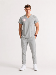 TEKNİK HİZMETLER SCRUBS LİKRA (ESNEK) TAKIM FORMA SAĞ.BAK. LOGOLU