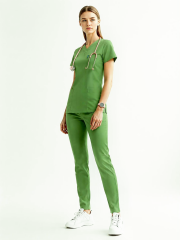 MINT GREEN SCRUBS LUX LİKRA (ESNEK) TAKIM L-62