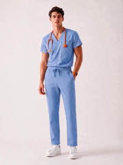 ALASKAN BLUE SCRUBS LUX LİKRA (ESNEK) TAKIM L-63