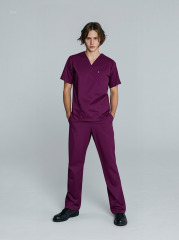 SCRUB LİKRA (ESNEK KUMAŞ) ERGUVAN TAKIM L-20